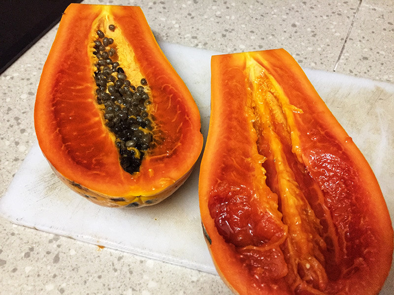 Rotten Papayas