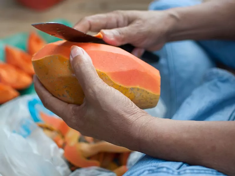 Using A Paring Knife