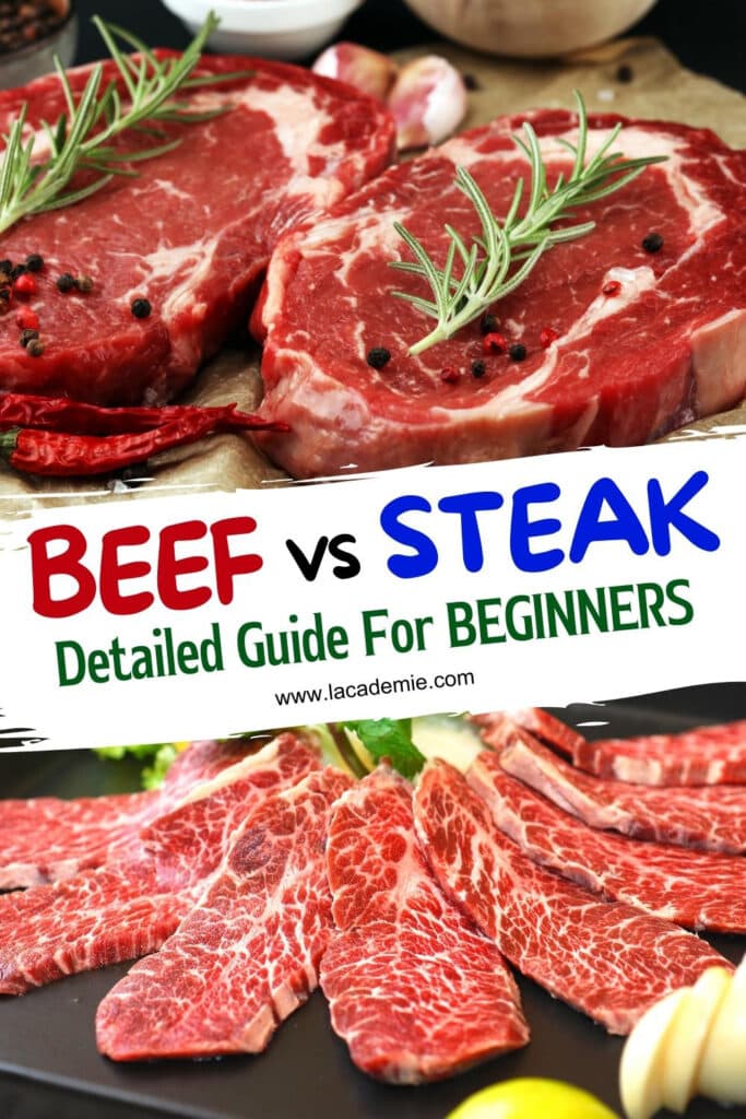 Beef Vs Steak