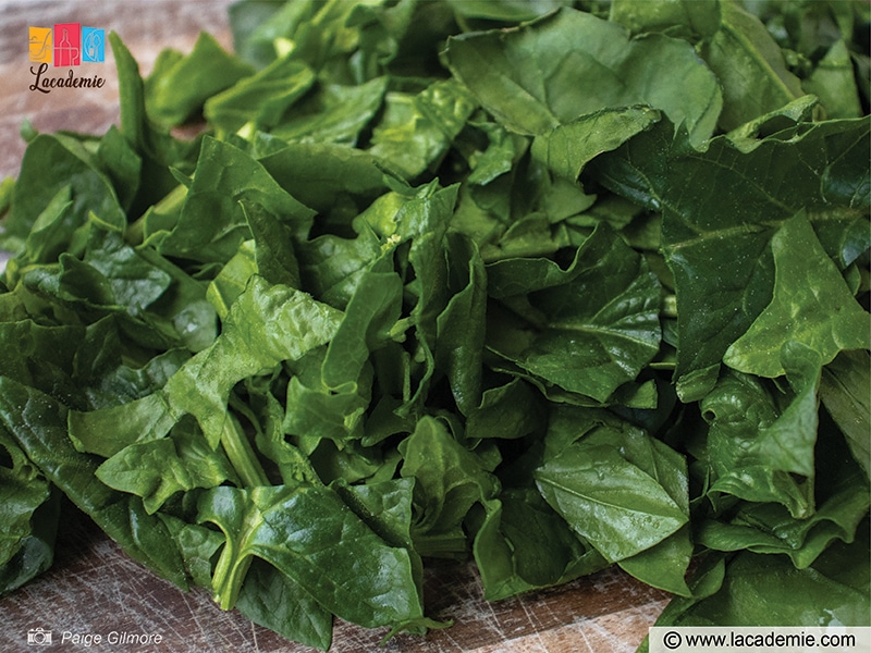 Chop Your Spinach