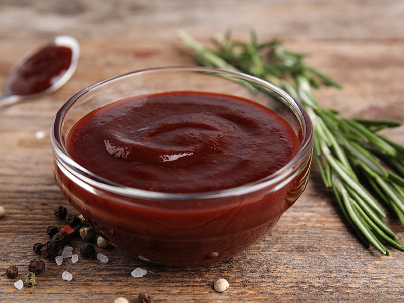 Composition Bowl Barbecue Sauce