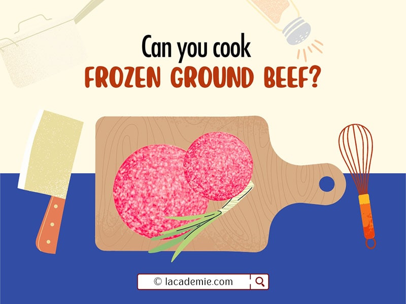 Cook Frozen Ground Beef