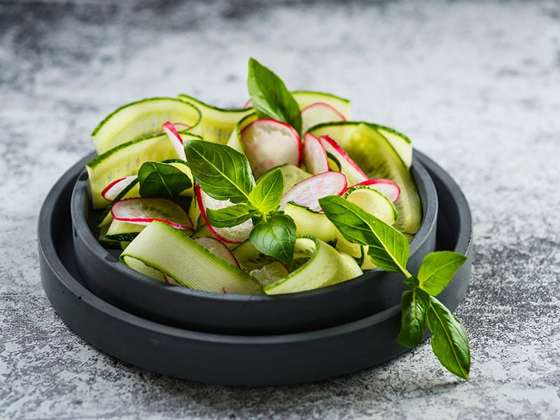 Cucumber Radish Salad