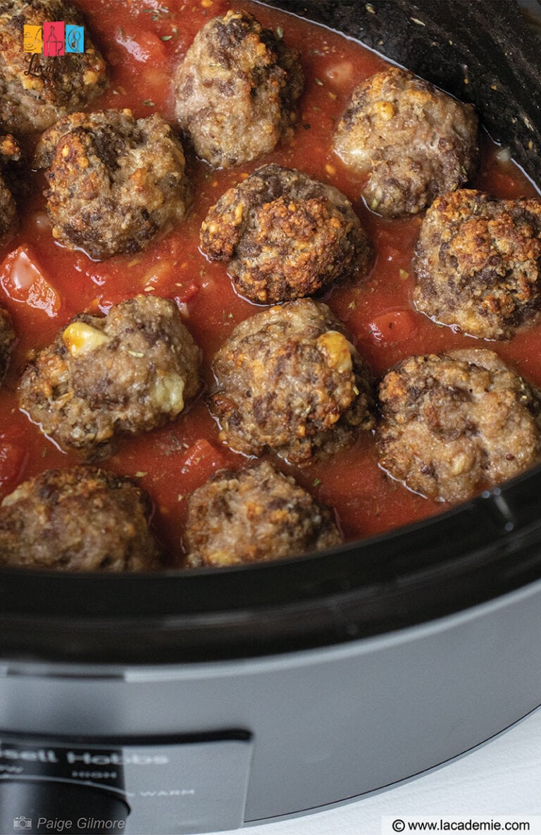 Grilled Italian Meatballs