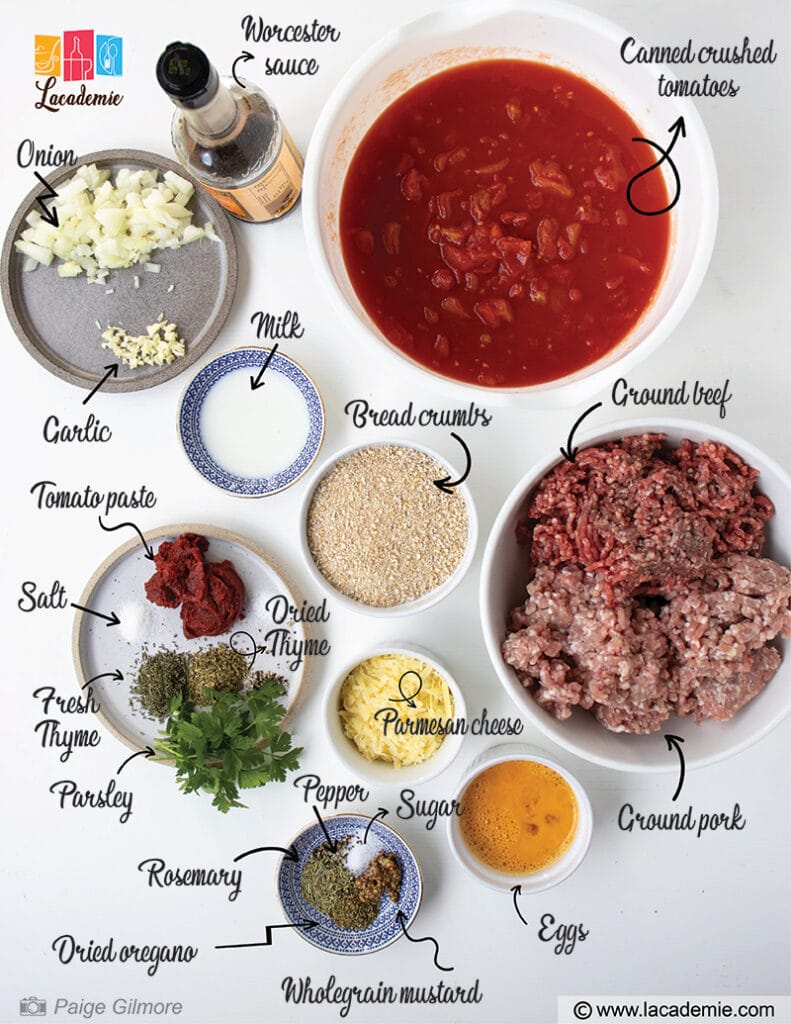 Ingredients Italian Meatballs Recipe