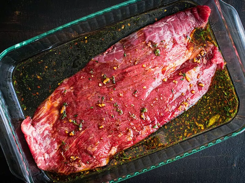 Marinating Steak