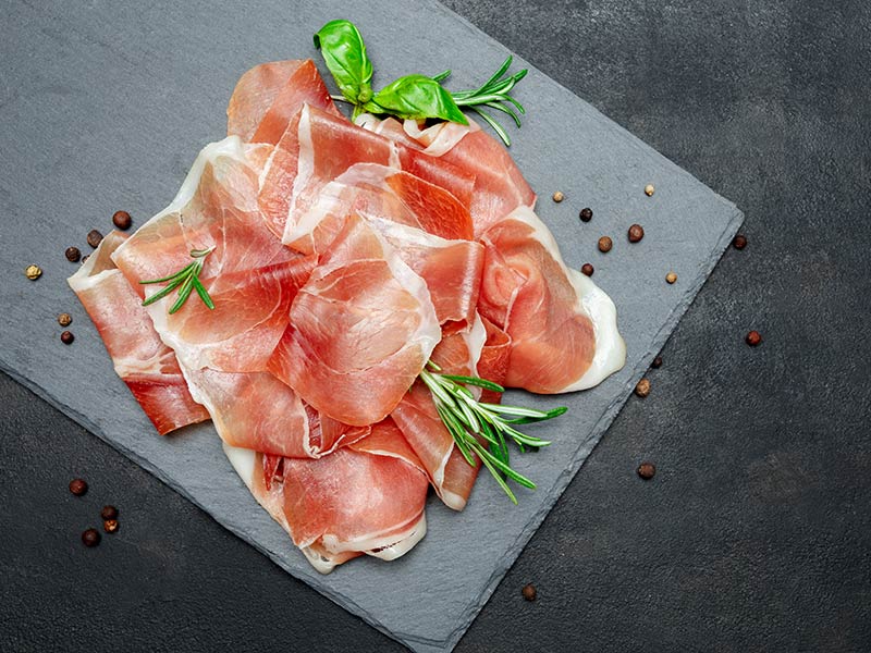 Prosciutto caught