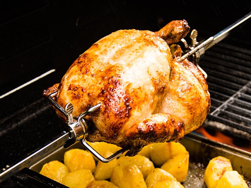 Rotisserie Chicken Includes