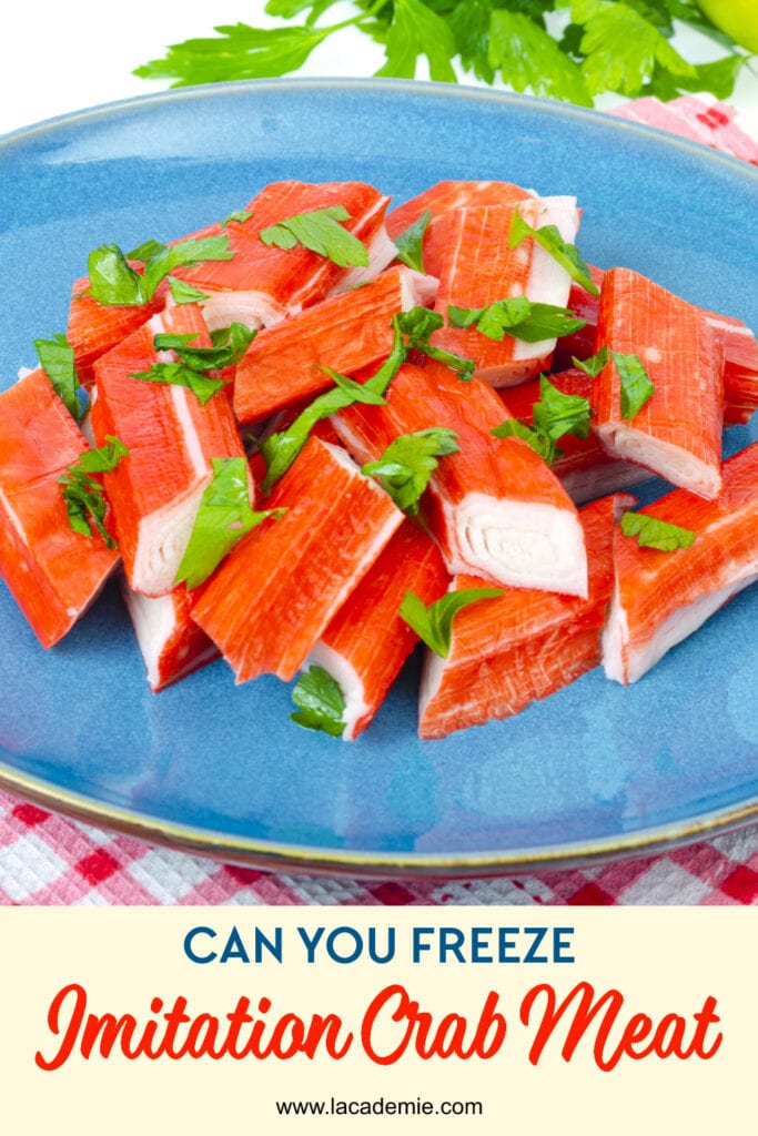 Can You Freeze Imitation Crab Meat