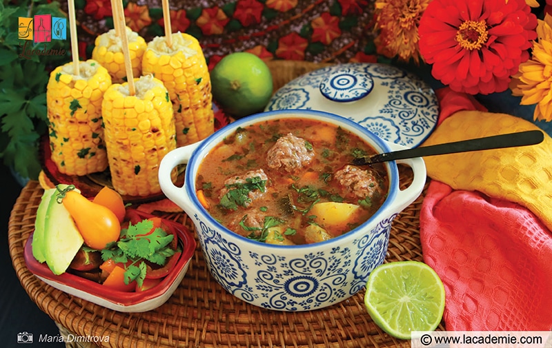 Complete Albondigas Soup