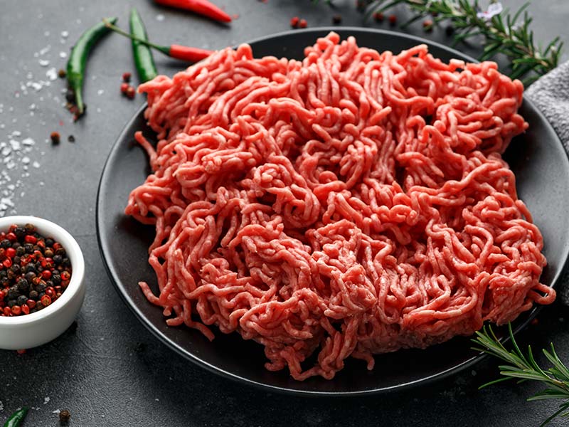 Ground Meat Is Easily