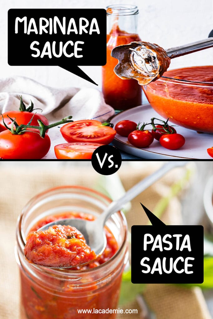 Marinara Vs Pasta Sauce