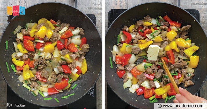 Beef Cubes Scallion And Unsalted