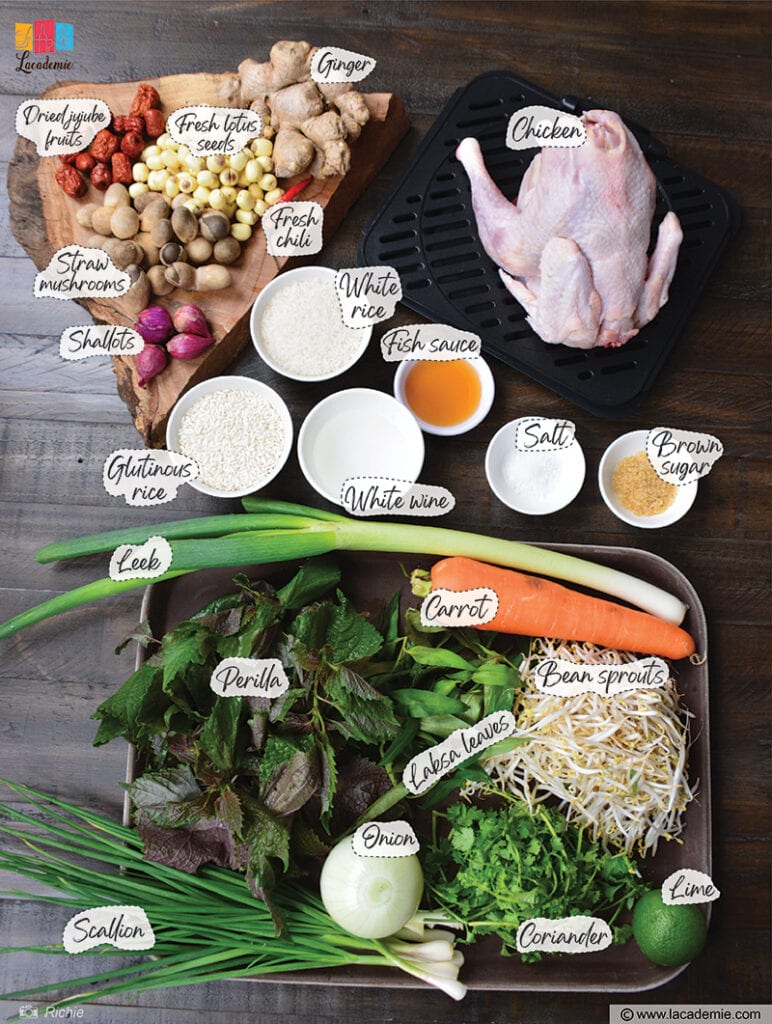 Congee Ingredients