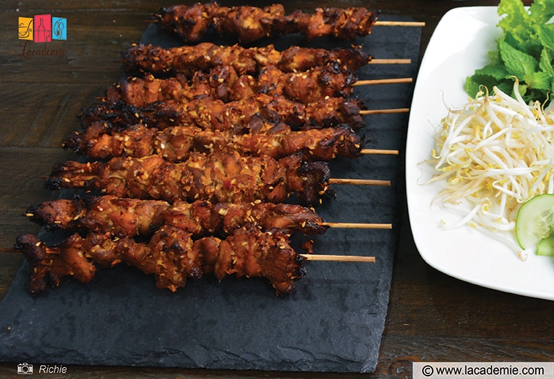 Grilled Pork Noodle Salad