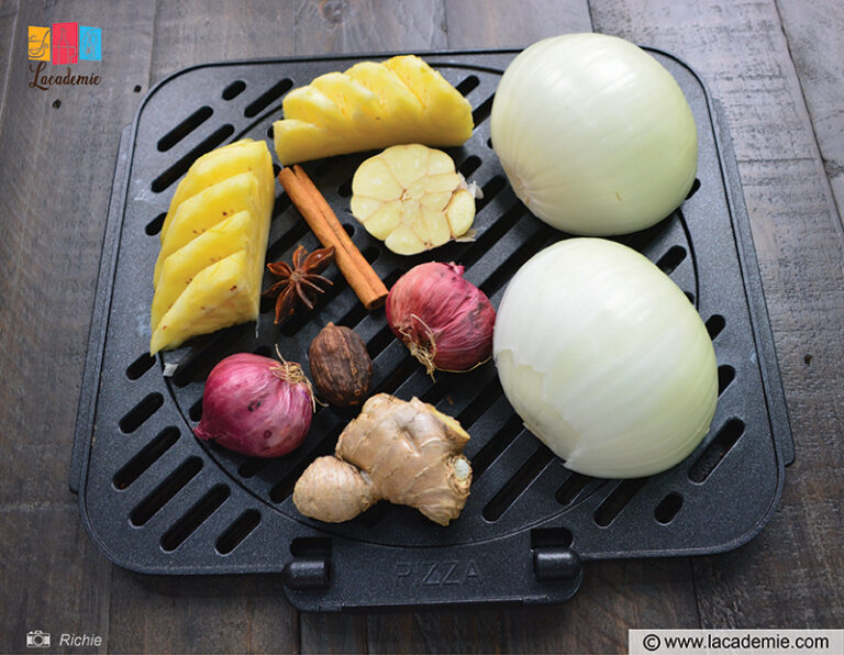 Ingredients On The Baking Tray