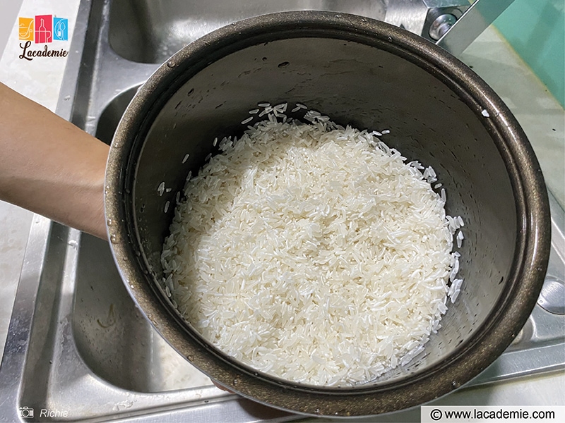 One Water For Every Cup Of Rice