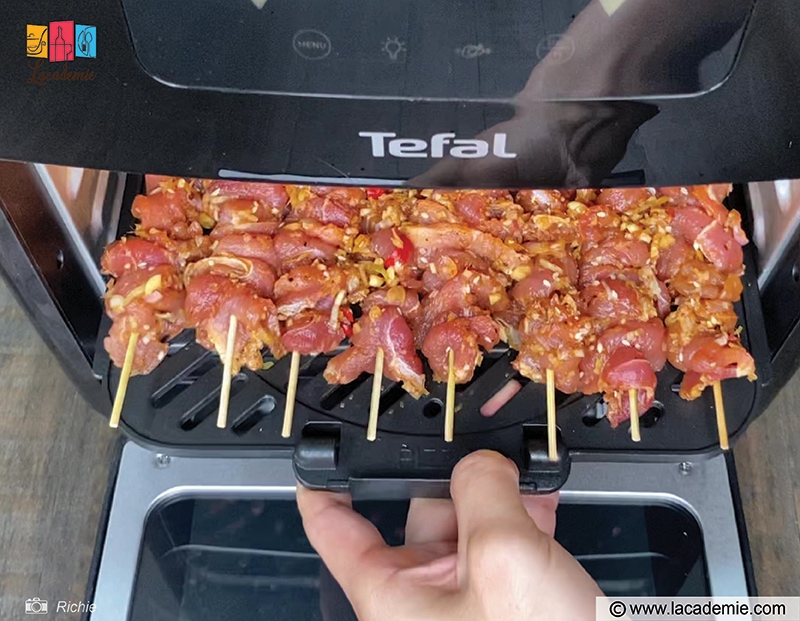 Skewers On The Tray