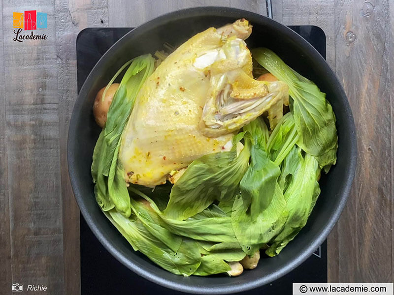 Steamed Chicken With Coarse Salt Recipe