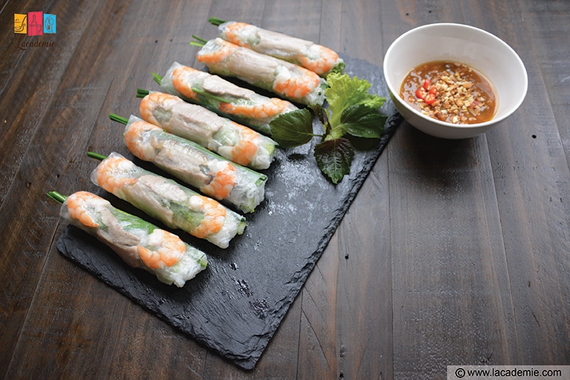 Vietnamese Fresh Spring Rolls