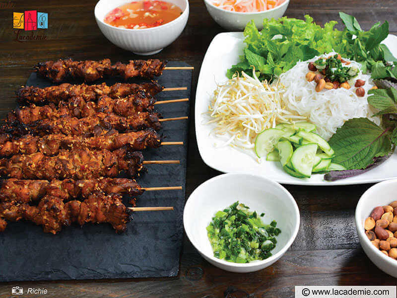 Vietnamese Grilled Pork Noodle Salad Recipe