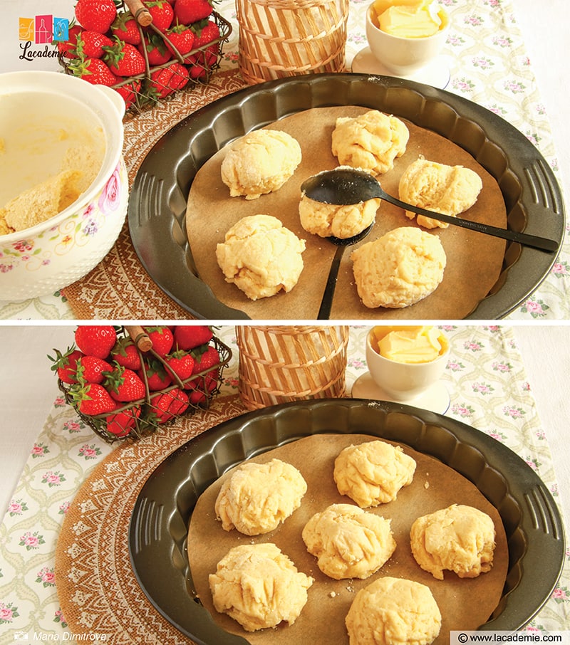 Baking Tray With Baking Paper