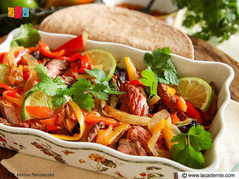 Flank Steak Fajitas