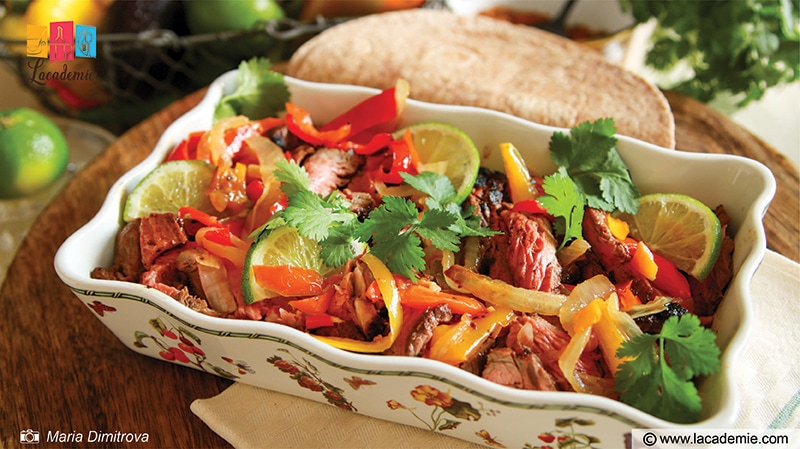 Flank Steak Fajitas