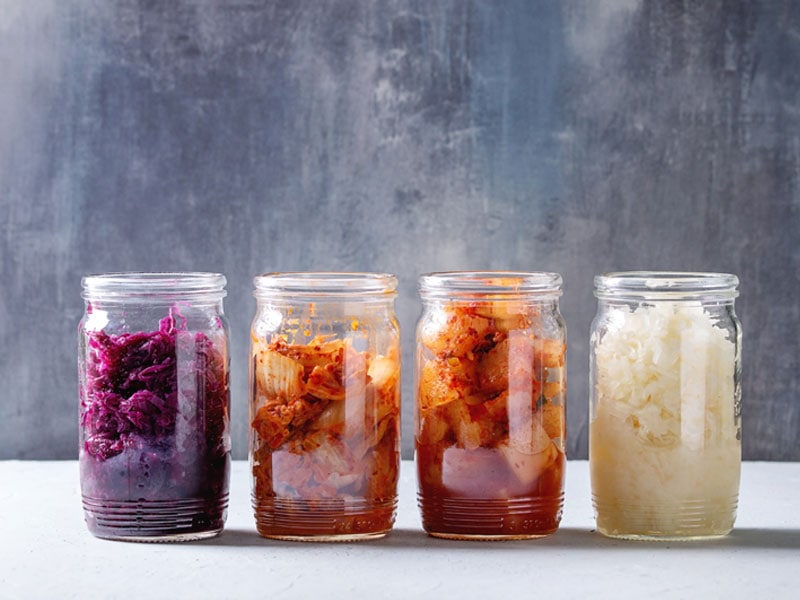 Kimchi And Sauerkraut