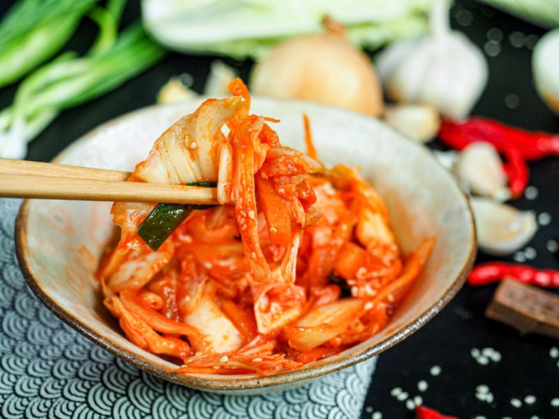 Kimchi Out Of The Fridge