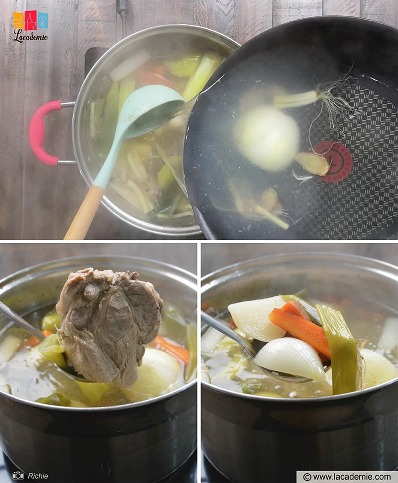 Remove All Ingredients From The Stock Pot