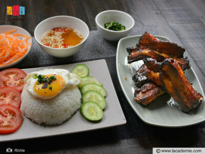 Vietnamese Broken Rice With Pork Ribs Recipe