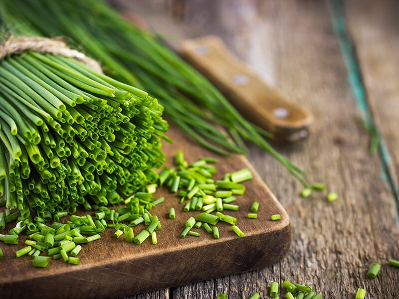 Chives Are Often Cut