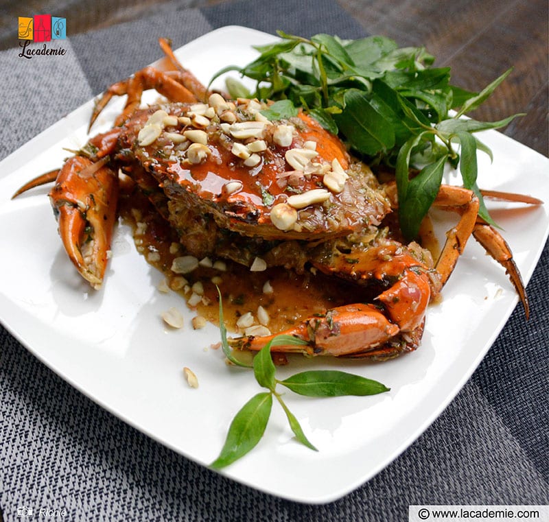 Crab With Tamarind Sauce