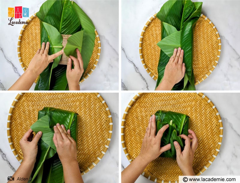 Fold The Sides Of The Leaves