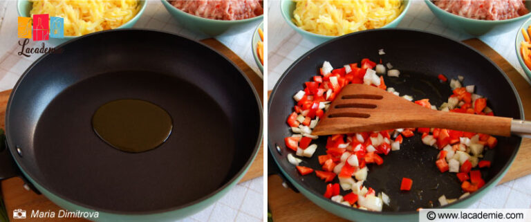 Sauteeing The Vegetables