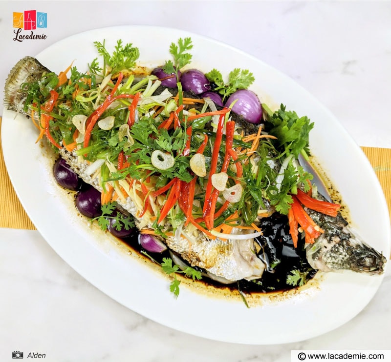 Steamed Fish With Ginger