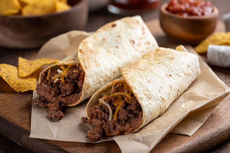 Burritos Ground Beef