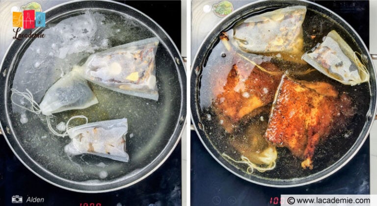 Chicken Bone Broth Into The Stock Pot