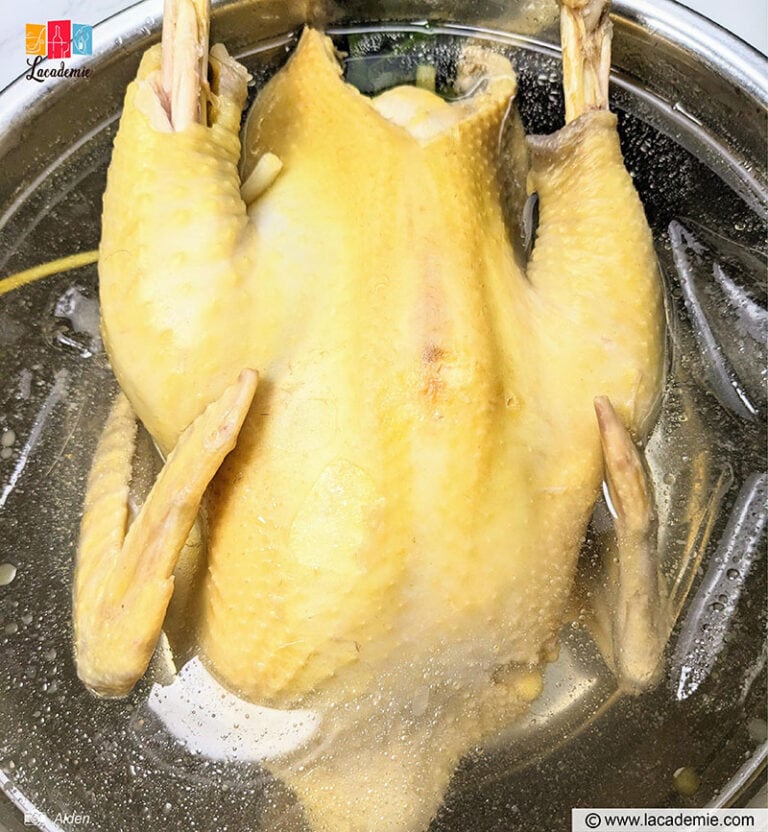 Chicken In An Ice Bath