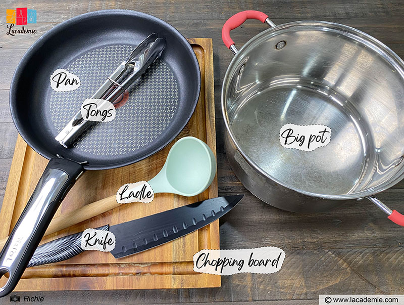 Chopping Board And Knife