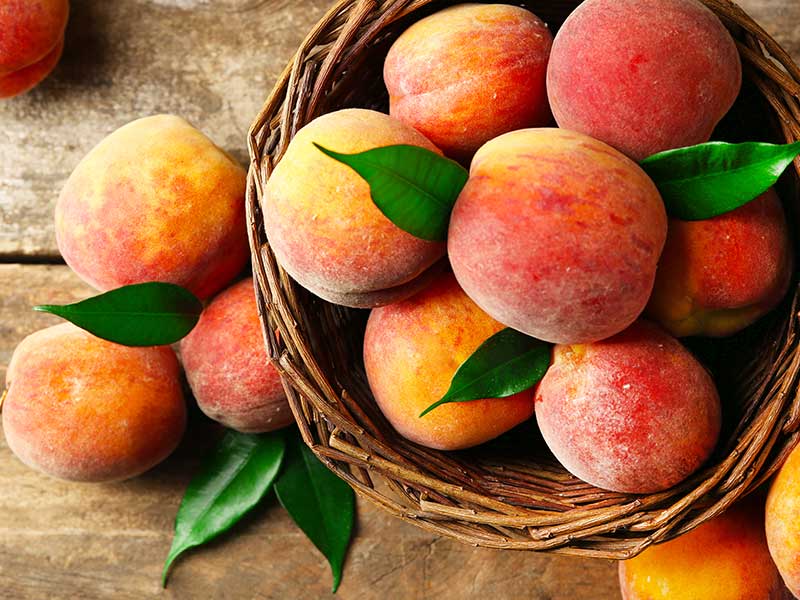 Eat Skin Of Peach