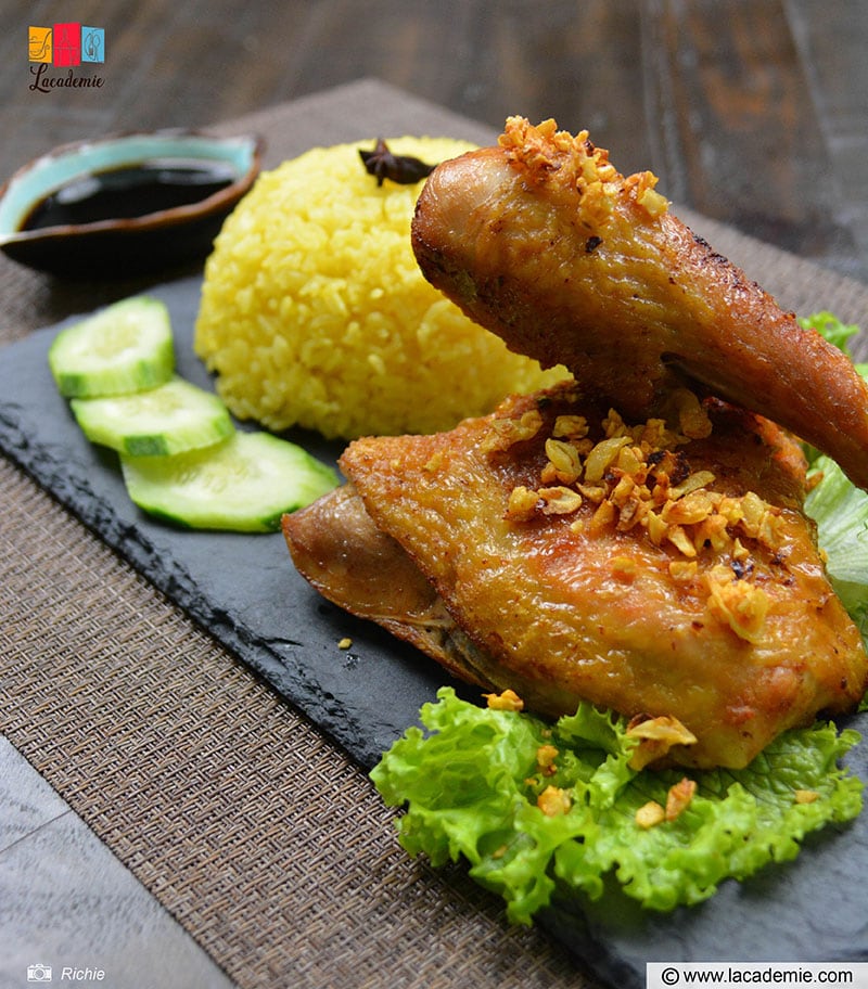 Fried Chicken With Rice