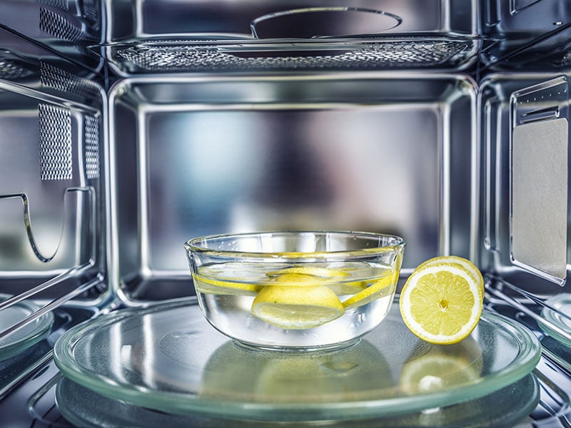 Microwave Oven Water Lemon