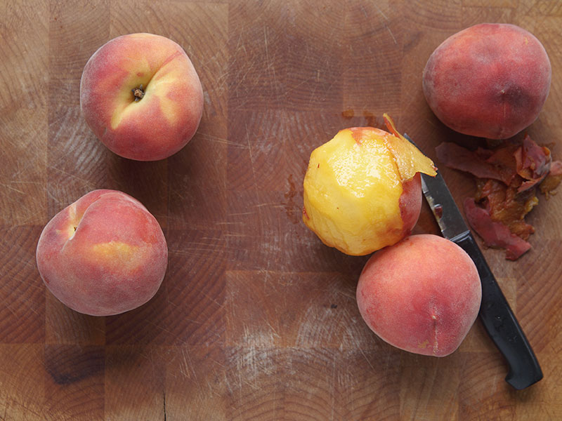 Peeling Peaches