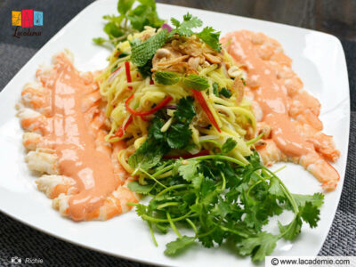 Vietnamese Green Mango Salad With Shrimp Recipe