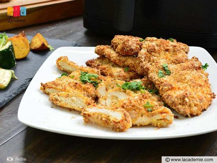 Wholesome and Tasty Air Fryer Chicken Cutlets
