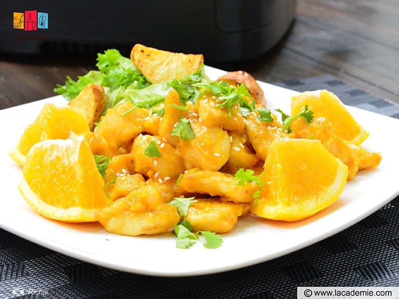 Air Fryer Orange Chicken