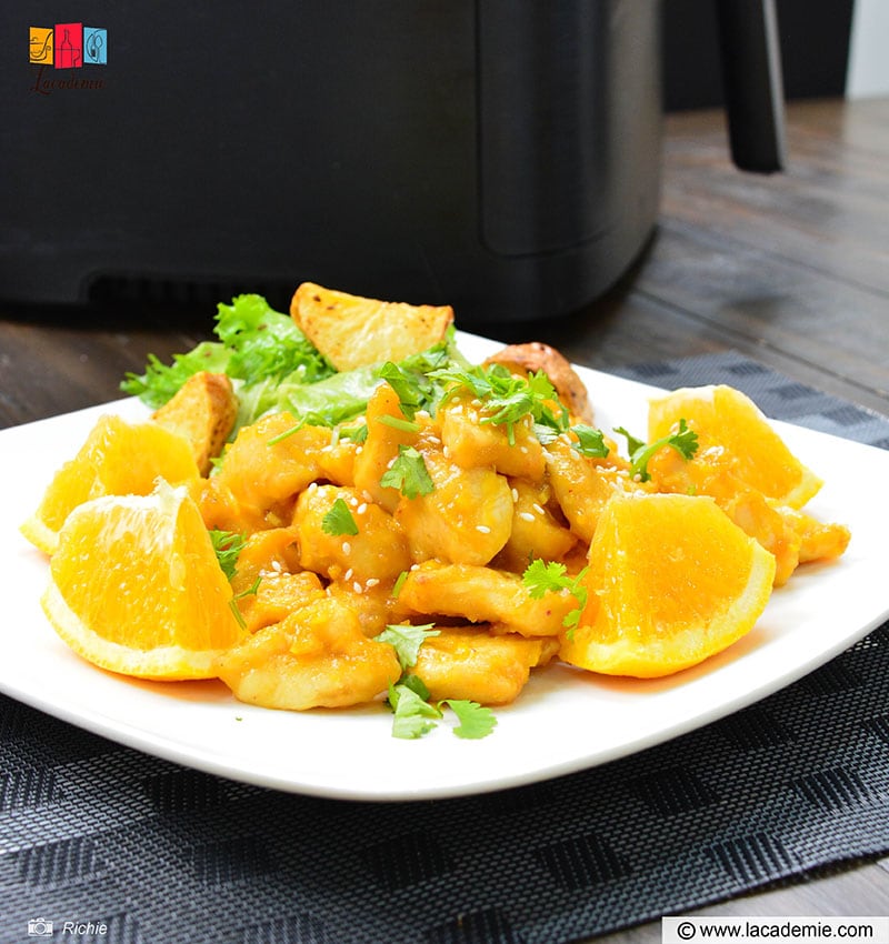 Air Fryer Orange Chicken