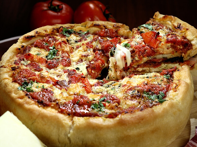 Chicago Deep Dish Pizza